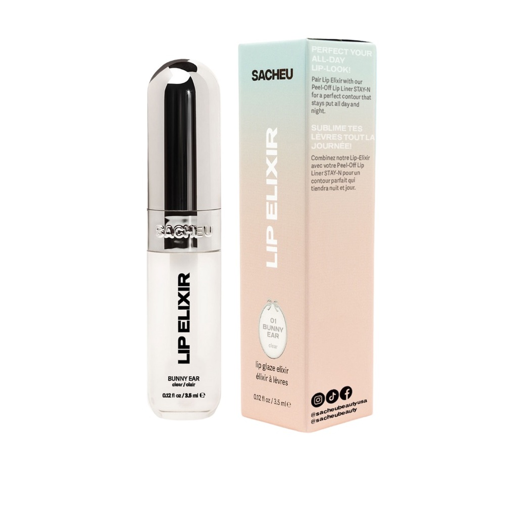 Sacheu Lip Glaze Elixir in Bunny Ear